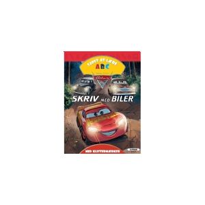 CSBOOKS Biler 3: Skriv med Biler (kolli 6)   Disney Pixar