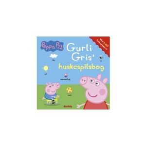 Forlaget Alvilda Peppa Pig - Gurli Gris' huskespilsbog (med 2 x 20 huskespilskort)