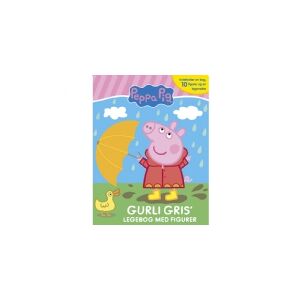 Forlaget Alvilda Peppa Pig - Gurli Gris' legebog - med 10 figurer og legemåtte (Busy Book)