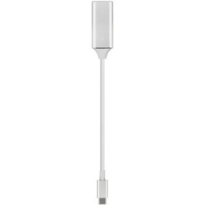 Hvid USB C til HDMI-adapter, Type C til HDMI 4K-konverter, Type C