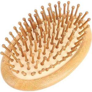 1 stk. massagekam, hårmassager hovedbundsbørste til væksthoved bambo