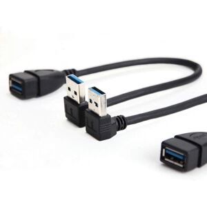 XYLS 2 stk USB 3.0 han til hun forlængerkabel fra Oxsubor