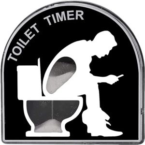 XYLS 1 stk 5 minutters badeværelsestimer, sjovt toilettimeglas til mænd, Husb