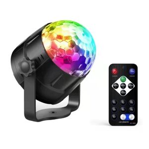 XYLS Disco Ball Light - Festlys Lydaktiveret Opbevaringslys med