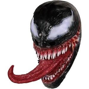 XYLS Venom Mask Latex Mask Cosplay Long Tongue Cosplay Julefilm