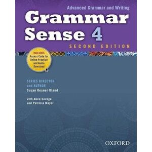 Susan Kesner Bland Grammar Sense: 4: Student Book With Online Practice Access Code Card