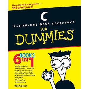 D. Gookin C All–in–one Desk Reference For Dummies