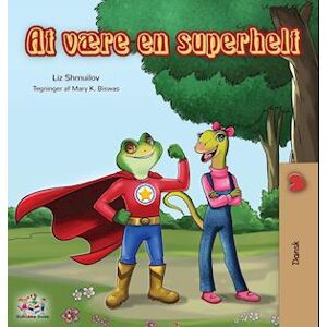 Kidkiddos Books Being A Superhero (Danish Edition)