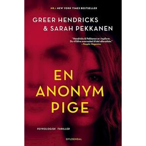 Sarah Pekkanen En Anonym Pige