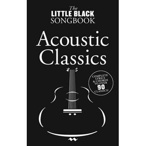 The Little Black Songbook Acoustic Classic lærebog