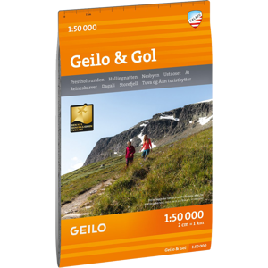 Calazo förlag Turkart Geilo & Gol 1:50.000 Nocolour OneSize, NoColour