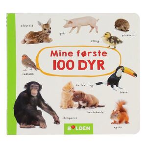 Forlaget Bolden Bog - Mine Første 100 Dyr - Dansk - Forlaget Bolden - Onesize - Billedbog