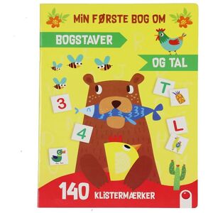 Forlaget Bolden Bog - Min Første Bog Om: Bogstaver Og Tal - Forlaget Bolden - Onesize - Aktivitetsbog