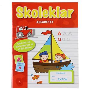 Forlaget Bolden Bog - Skoleklar: Alfabetet - Dansk - Forlaget Bolden - Onesize - Aktivitetsbog