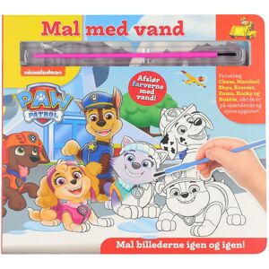 Alvilda Malebog - Mal Med Vand - Paw Patrol - Alvilda - Onesize - Malebog