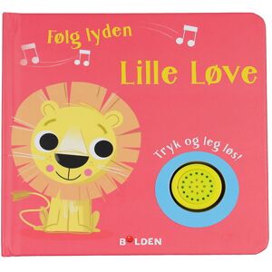 Forlaget Bolden Bog M. Lyd - Følg Lyden Lille Løve - Dansk - Forlaget Bolden - Onesize - Bog