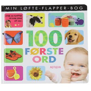 Alvilda Bog - Min Løfte-Flapper-Bog - 100 Første Ord - Dansk - Alvilda - Onesize - Bog
