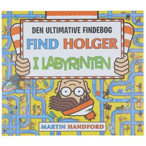 Alvilda Bog - Find Holger I Labyrinten - Dansk - Alvilda - Onesize - Bog