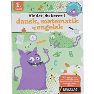 Forlaget Carlsen Opgavebog - Alt Det Du Lærer I Dansk, Matematik - Forlaget Carlsen - Onesize - Aktivitetsbog