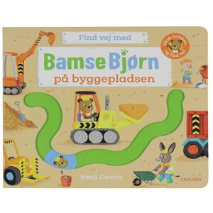 Forlaget Carlsen Bog - Find Vej Med Bamse Bjørn: På Byggepladsen - Forlaget Carlsen - Onesize - Aktivitetsbog