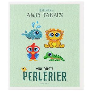 Anja Takacs Bog - Mine Første Perlerier - Dansk - Peoples Press - Onesize - Bog