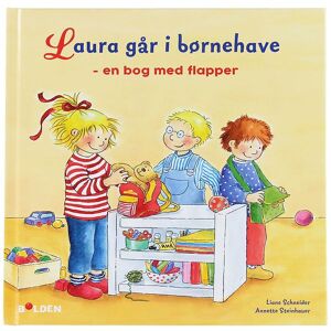 Forlaget Bolden Bog M. Flapper - Laura Går I Børnehave - Dansk - Forlaget Bolden - Onesize - Billedbog