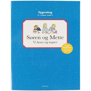 Forlaget Carlsen Opgavebog - Vi Læser Og Tegner - Niveau 2 - Da - Forlaget Carlsen - Onesize - Bog