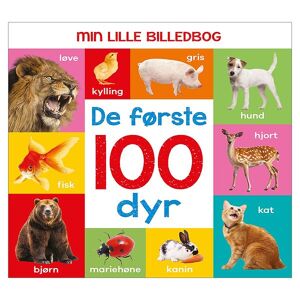 Alvilda Bog - Min Lille Billedbog - De Første 100 Dyr - Dansk - Alvilda - Onesize - Billedbog