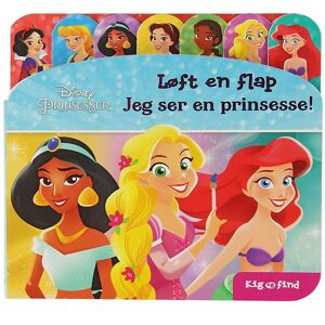 Karrusel Forlag Flapbog - Kig Og Find - Disney Prinsesser - Da - Karrusel Forlag - Onesize - Bog