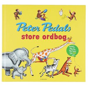 Forlaget Carlsen Bog - Peter Pedals Store Ordbog - Dansk - Forlaget Carlsen - Onesize - Bog