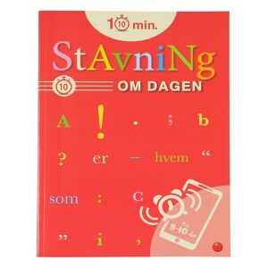 Forlaget Bolden Aktivitetsbog - 10 Minutter Stavning Om Dagen - Forlaget Bolden - Onesize - Bog