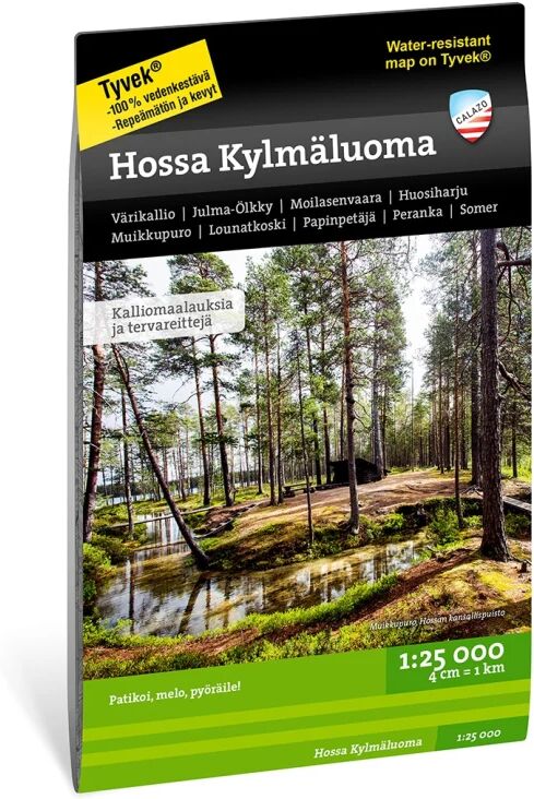 Calazo förlag Hossa Kylmäluoma 1:25.000 Sort Sort OneSize