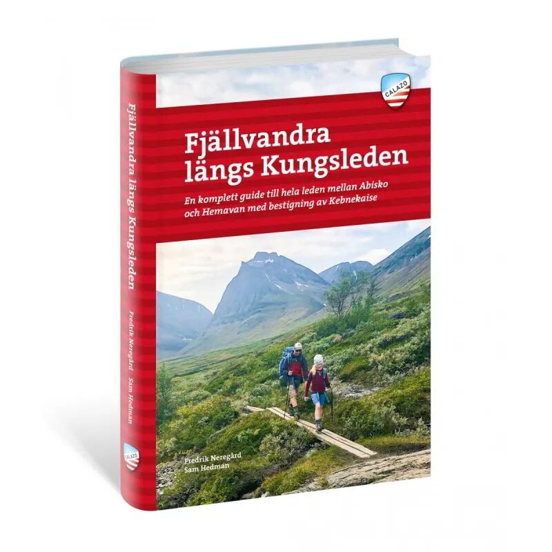 Calazo förlag Fjällvandra längs Kungsleden Rød Rød OneSize