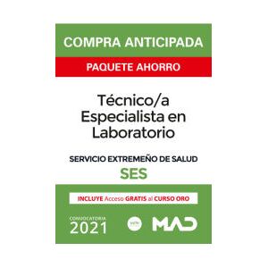 Ed. MAD Paquete Ahorro Técnico/a Especialista En Laboratorio Servicio Extremeño De Salud (ses)