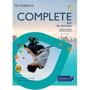 Cambridge Complete Key for Schools English for Spanish Speakers Second edition Student's Pack Updated (Student's Book without answers and Workbook without answ
