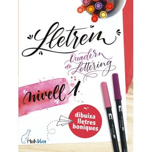 Tombow Cuaderno Lletrem 1 Iniciació al Lettering catalán