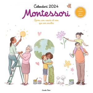 Timun Calendario pared Montessori català 2024
