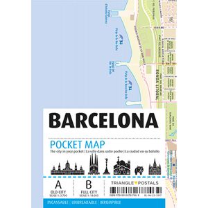 Barcelona, pocket Map