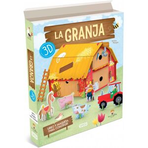 Manolito Books Puzle y Libro La Granja 3D