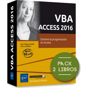 VBA Access 216 - Pack de 2 libros: Domine la programación en Access