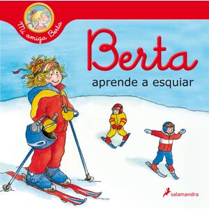 Berta aprende a esquiar