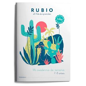 Mi cuaderno de verano 7-8 años Rubio