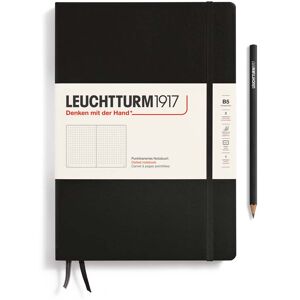 Leuchtturm Libreta  B5 tapa dura dots black