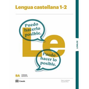 Casals Lengua castellana 1-2 Bachillerato Ed.