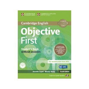Objective First for Spanish Speakers Student's Pack without Answers (Student's Book with CD-ROM