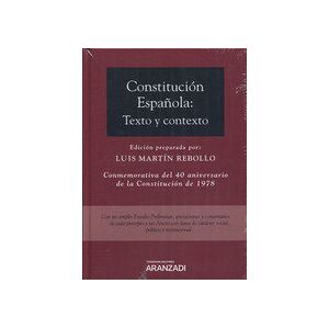 Constitución Española: texto y contexto (Papel + e-book)