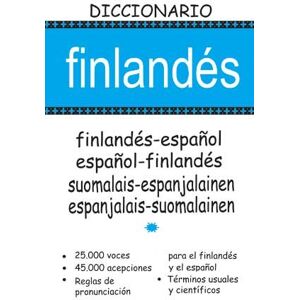 Diccionario finlandés-español. español-f