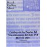 Departamento de Publicaciones Ayuntamiento de Sevilla Catalogo Papeles Mayordomazgo Del Siglo Xv.vol.ii(