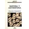 Oikos-Tau, S.A. Ediciones Materia Y Antimateria
