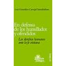 Editorial Sal Terrae En Defensa De Los Humillados Y Ofendidos